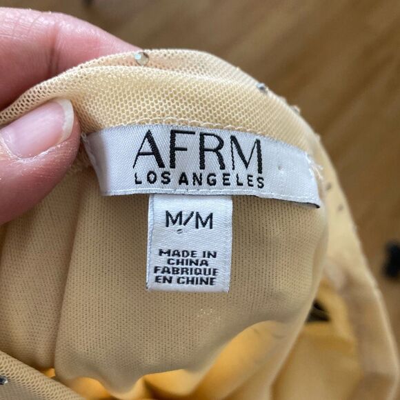 AFRM Rhinestone Ruched Skirt Size‎ Medium (H7) - Picture 8 of 10